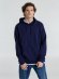 Толстовка с капюшоном унисекс Hoodie, темно-синяя 