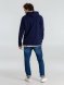 Толстовка с капюшоном унисекс Hoodie, темно-синяя 