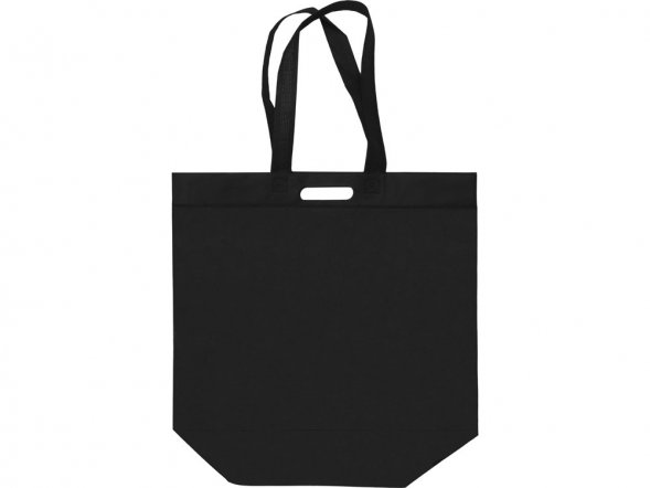 Сумка для покупок из спанбонда Scope, 455*160*380 с ручкой 550/30 мм, черный 