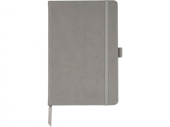 Блокнот Softy 2.0, твердая обложка A5, 80 листов, серый 
