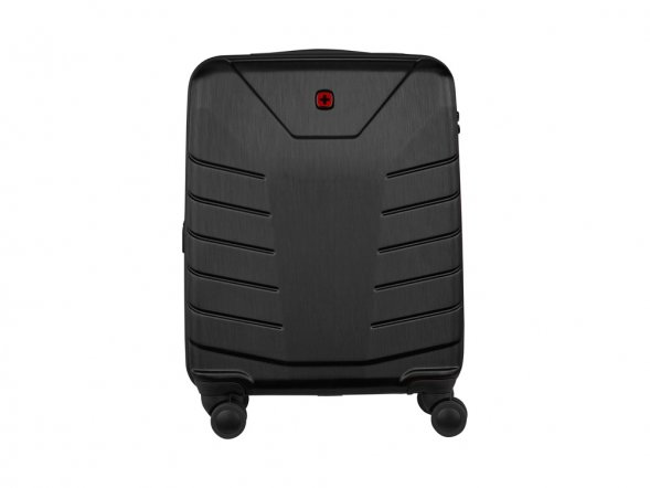 Чемодан WENGER Pegasus, черный, поликарбонат+АБС-пластик, средний, 46х66х26 см, 66 л. 