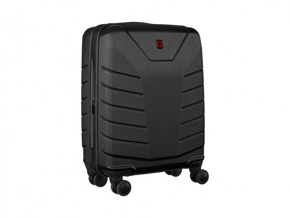 Чемодан WENGER Pegasus, черный, поликарбонат+АБС-пластик, средний, 46х66х26 см, 66 л. 