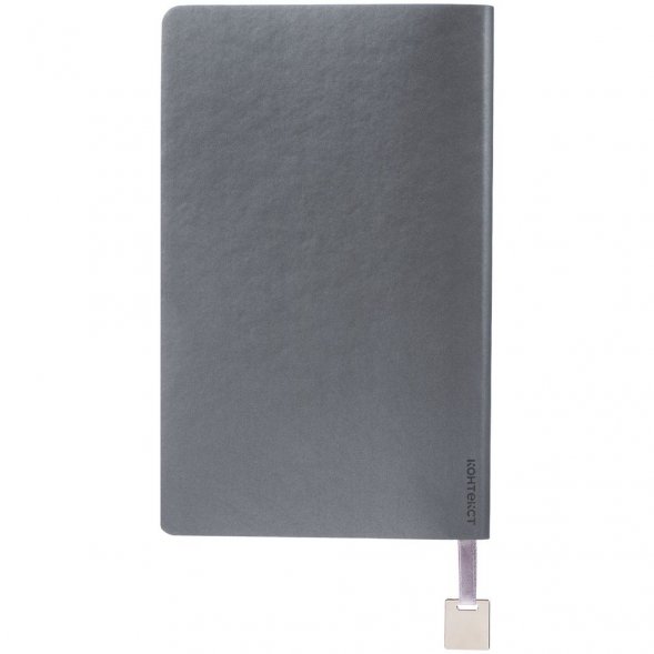 Ежедневник Shall Light, недатированный, серый 