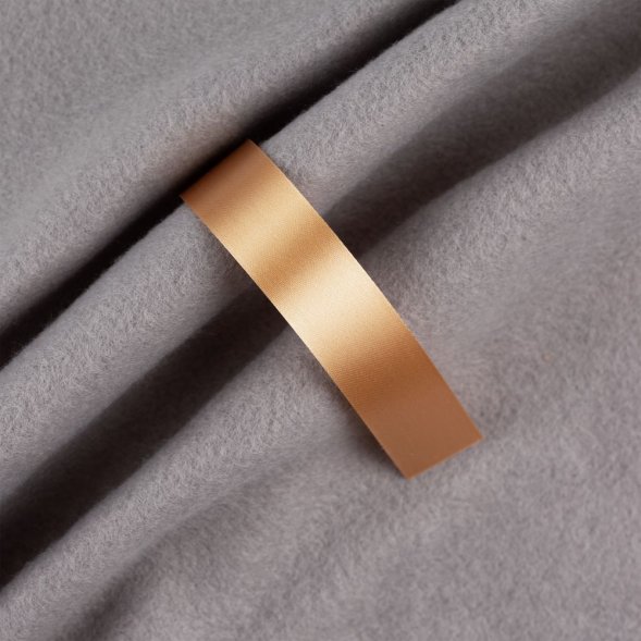 Лента сатиновая Satin 20 XL, бежевая, 160 см 