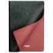 Ежедневник River side недатированный, зеленый/бургунди 