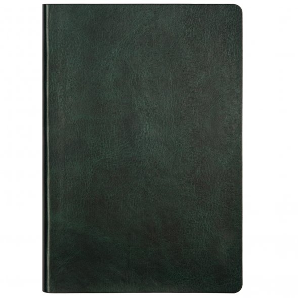Ежедневник River side недатированный, зеленый/бургунди 
