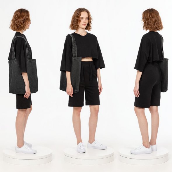 Шопер B7, черный 