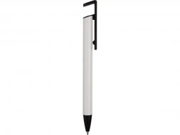 Ручка-подставка шариковая Кипер Металл, белый