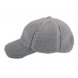 Бейсболка Oblako, утепленная, серая 