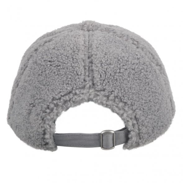 Бейсболка Oblako, утепленная, серая 