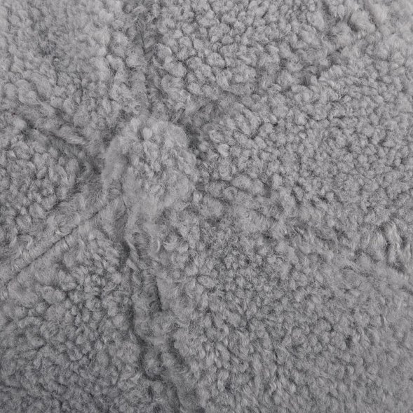 Бейсболка Oblako, утепленная, серая 