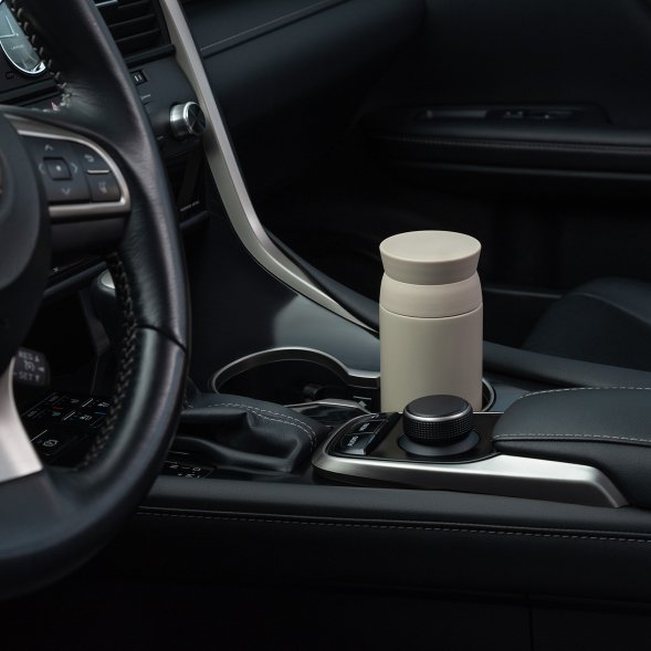 Термобутылка вакуумная герметичная Grace, черная 