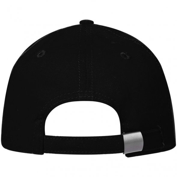 Бейсболка Spiker, черная с белым 