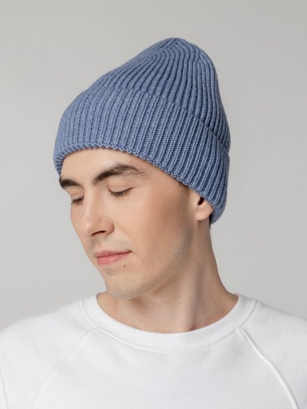 Шапка Tommi, голубой меланж 