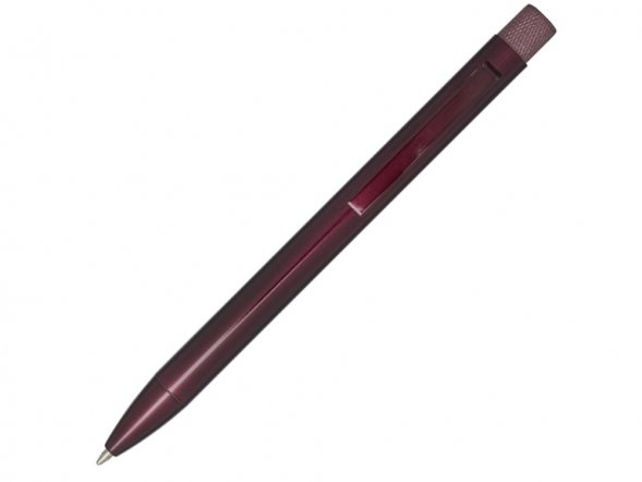 Beatriz шариковая ручка из переработанной латуни - Бургунди, черные чернила 