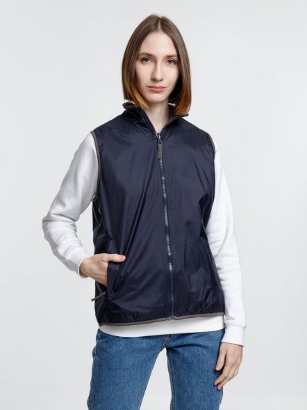 Жилет двусторонний Winner, темно-синий 