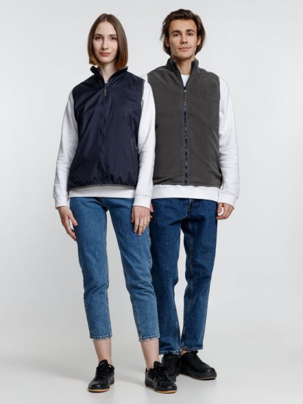 Жилет двусторонний Winner, темно-синий 