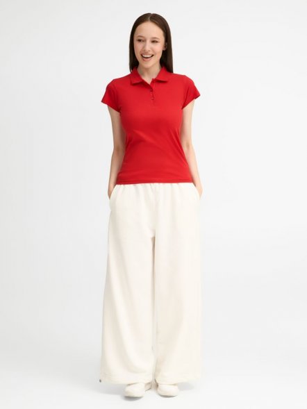 Рубашка поло женская Prescott Women 170, красная 