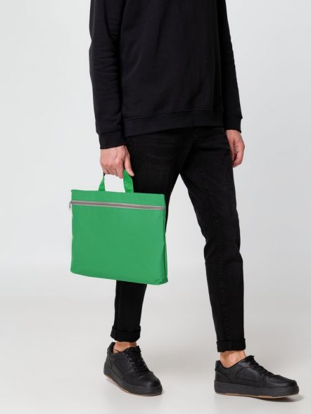 Сумка-папка Simple, зеленая 