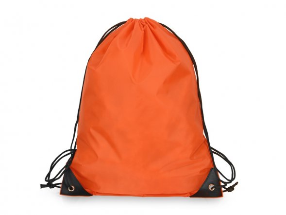 Рюкзак-мешок на шнуровке Reviver из переработанного пластика, оранжевый 