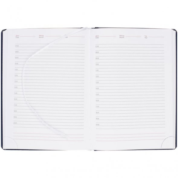 Ежедневник Nebraska, недатированный, синий 