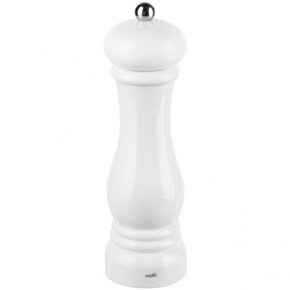 Механическая мельница для специй Gambit, белая 