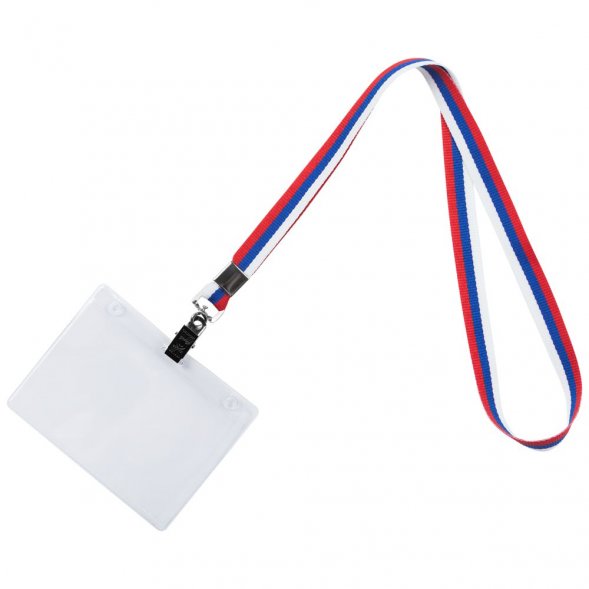 Лента для бейджа Citizen, триколор 