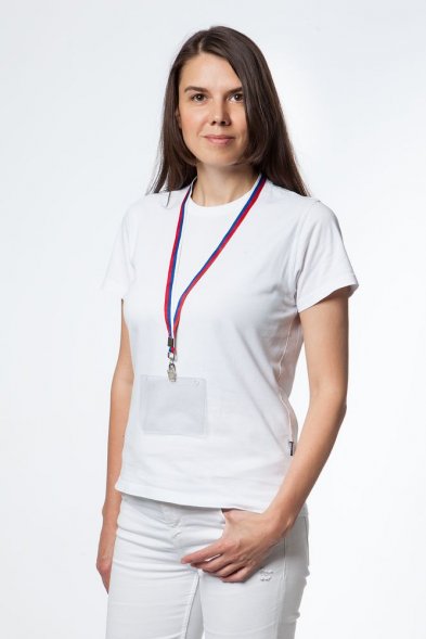 Лента для бейджа Citizen, триколор 