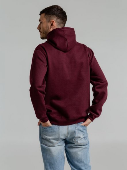 Толстовка с капюшоном Snake II бордовая 