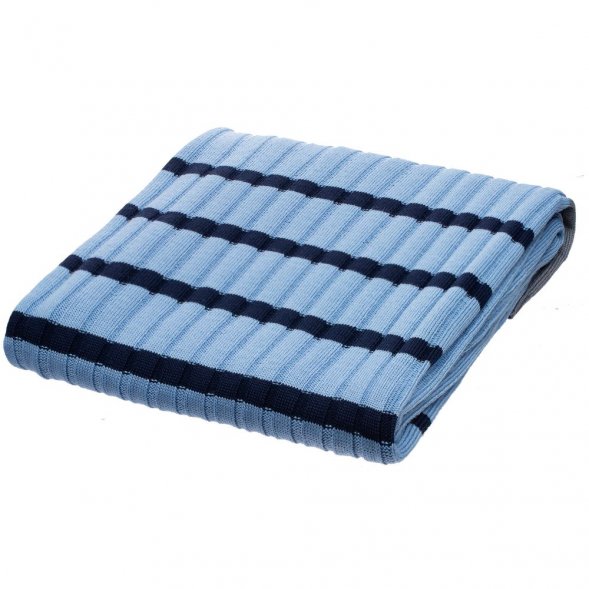 Плед Friolenta, синий с голубым 