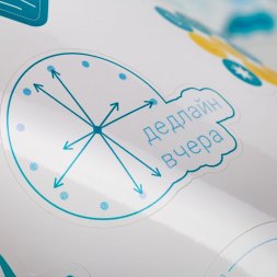 Наклейки ПВХ Sticker Pack на заказ, M