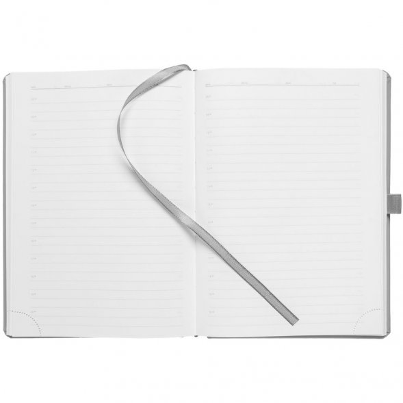 Ежедневник Favor, недатированный, серый 