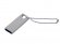 USB 2.0-флешка на 4 Гб с мини чипом, компактный дизайн, стильное отверстие для цепочки 