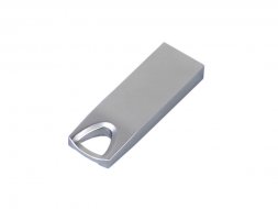 USB 2.0-флешка на 4 Гб с мини чипом, компактный дизайн, стильное отверстие для цепочки