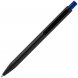 Ручка шариковая Chromatic, черная с синим 