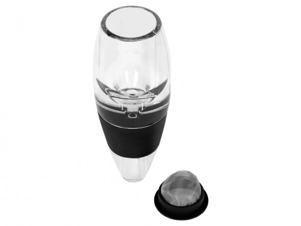 Аэратор Airwine для вина в подарочной коробке, черный 