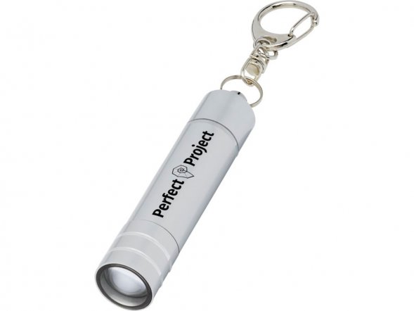 Nunki брелок-фонарик со светодиодными лампами, серебристый 