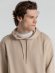 Толстовка с капюшоном унисекс Hoodie, бежевая 