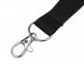 Ланьярд с карабином и замком безопасного разрыва, черный 