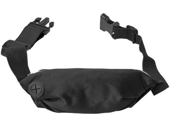 Эластичная спортивная поясная сумка Nicolas, красный 