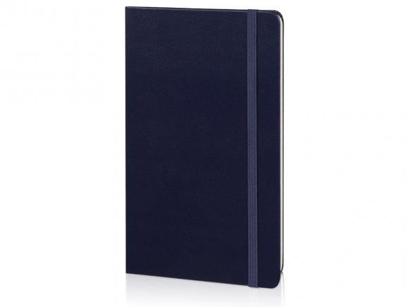 Записная книжка Moleskine Classic (в линейку) в твердой обложке, Medium (11,5x18 см), синий 
