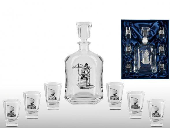 Набор для водки Строительный 