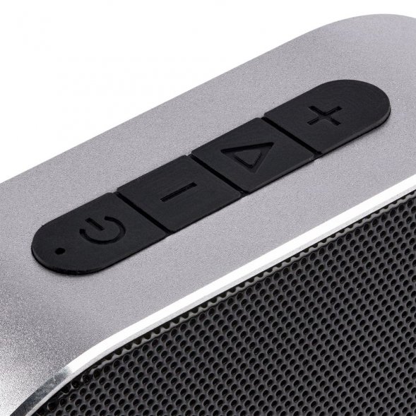 Беспроводная колонка Sound Count, серебристая 