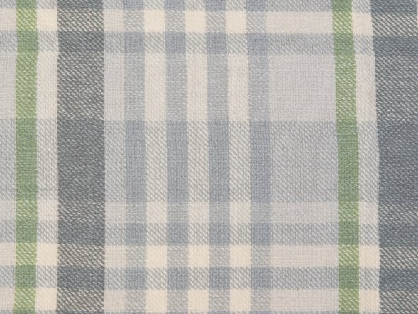 Плед Liner с бахромой, 140*205 см., серый с фисташковым 