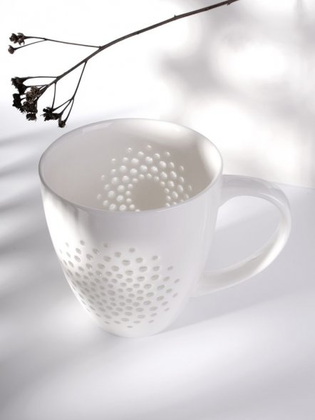 Кружка Coralli Fiore, белая 