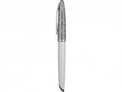 Ручка-роллер Waterman Carene, цвет: Contemporary white ST, стержень: Fblck