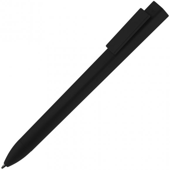 Ручка шариковая Swiper SQ Soft Touch, черная 