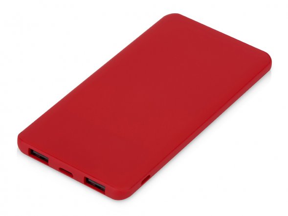 Подарочный набор с термокружкой и повербанком С1, 5000 mAh, красный 
