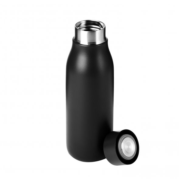 Термобутылка вакуумная герметичная Sevilla, черная 