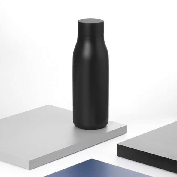 Термобутылка вакуумная герметичная Sevilla, черная 